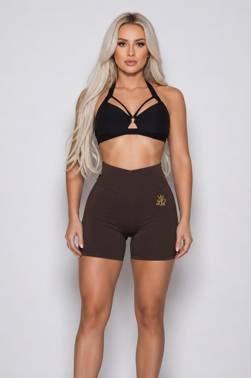 Ooh La La Sports Bra- Black Swan