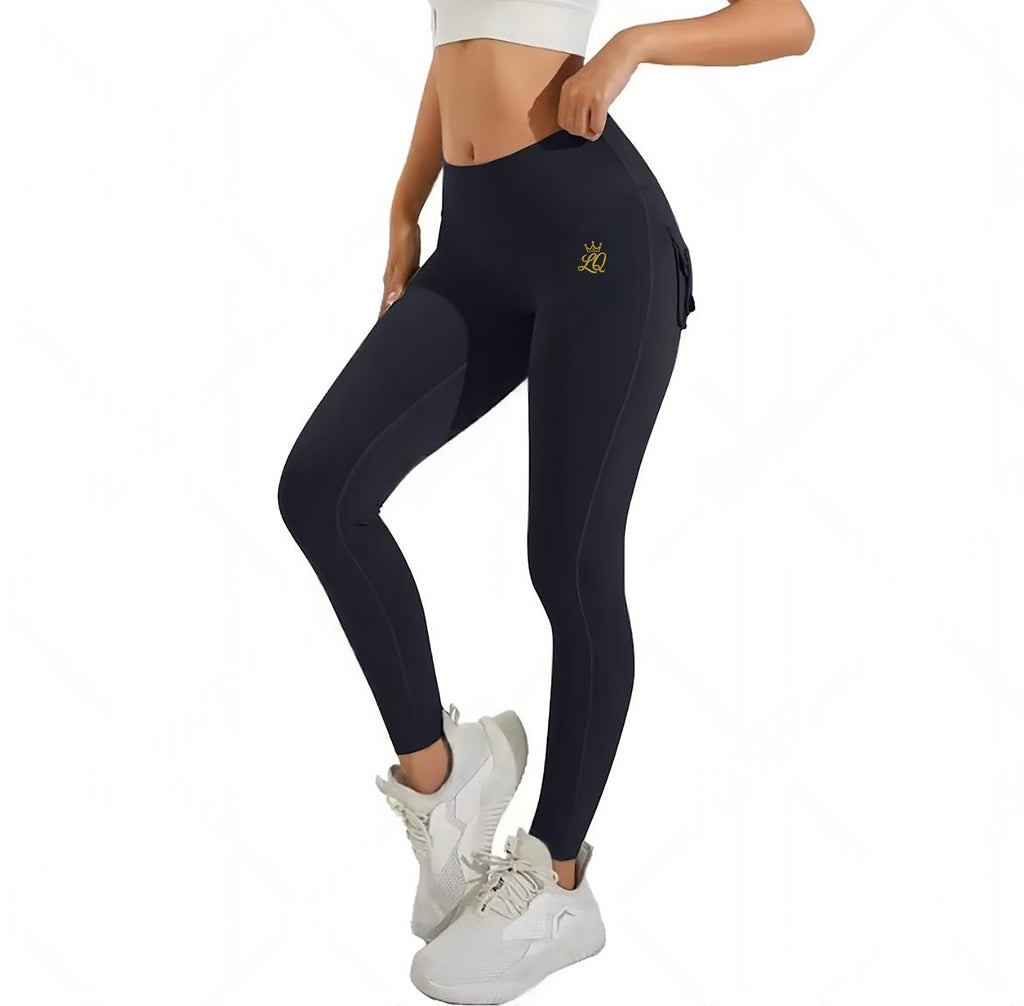 The Command Cargo Leggings- Bronzite Brown