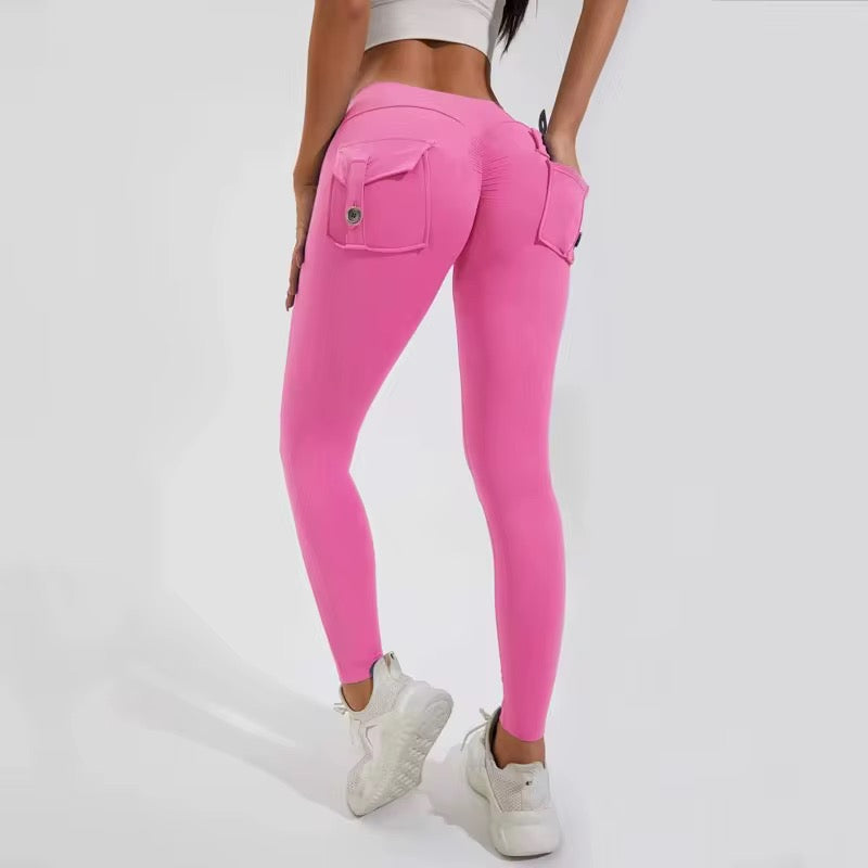 The Command Cargo Leggings- Robin Pink