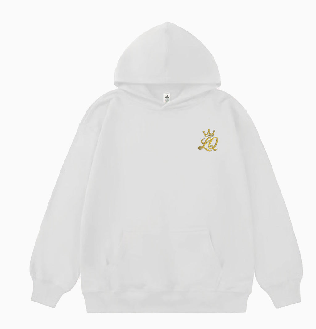 The Empress Essential Hoodie- Dove White