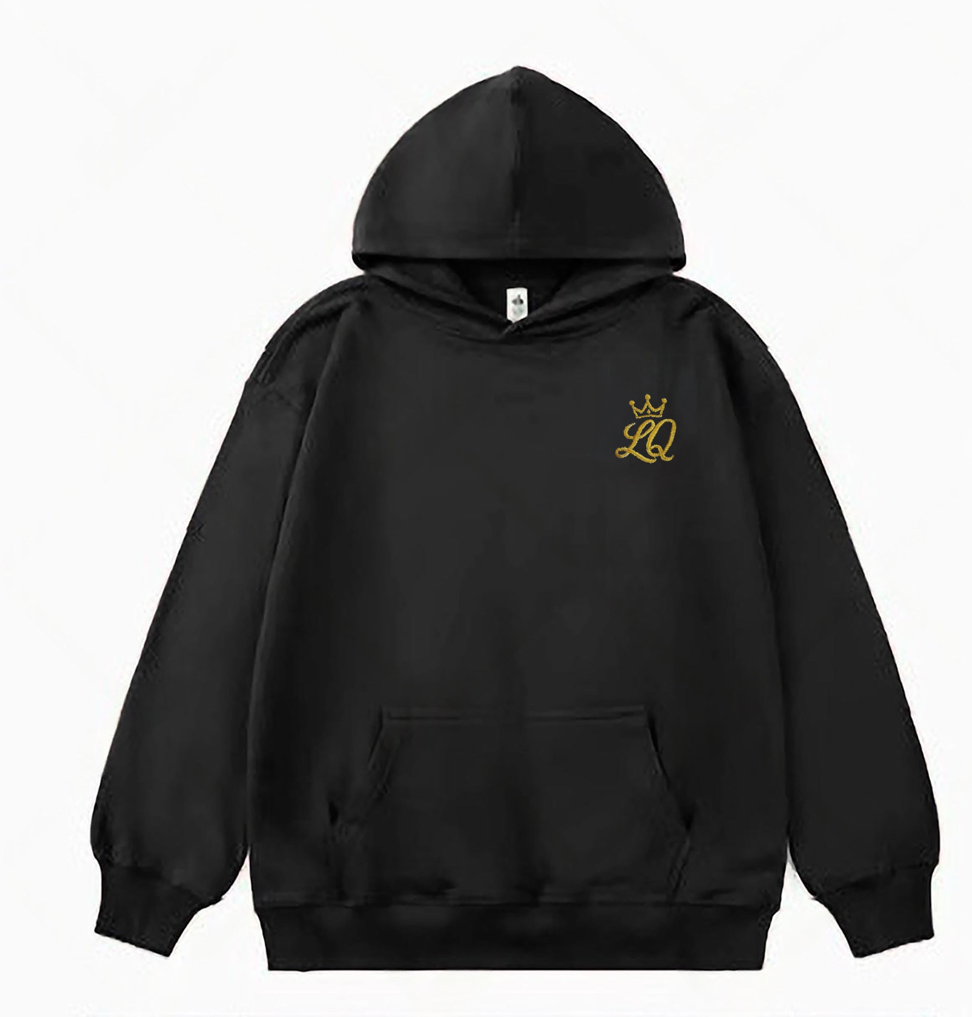 The Empress Essential Hoodie- Raven Black