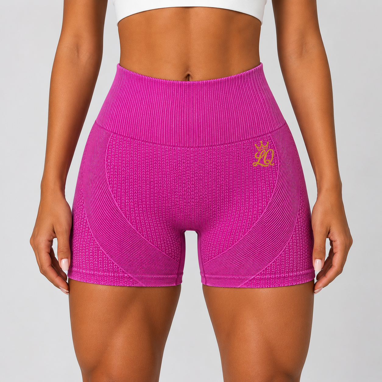 Peach Booster Shorts- Ocean Blue